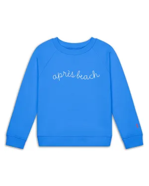 The Organic Pullover Sweatshirt Apres Beach [Marine Blue]